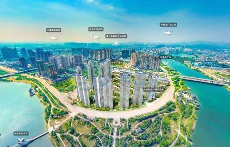 上帝視角 | 惠州白天VR全景（惠州眼），這個高度超震撼！